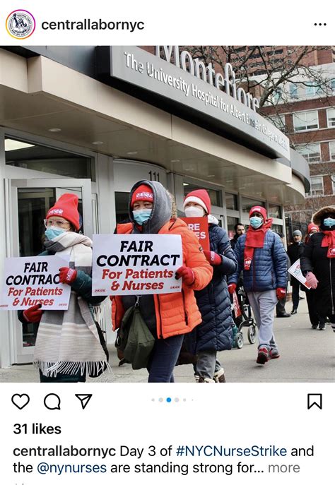 Three Day Nyc Nurses Strike Ends As Nysna Declares Historic Victories