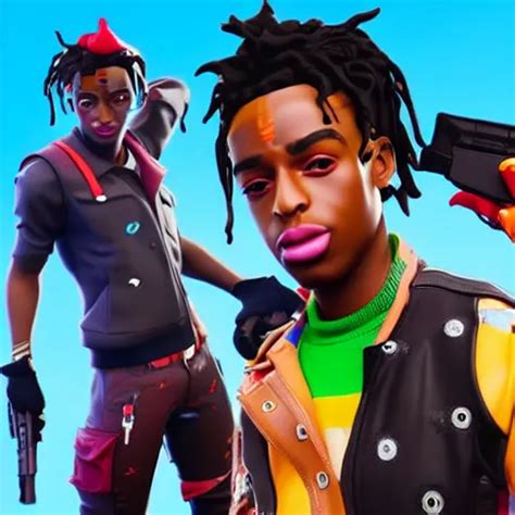 Playboi Carti In Fortnite 4 K Detailed Super Realistic Stable Diffusion