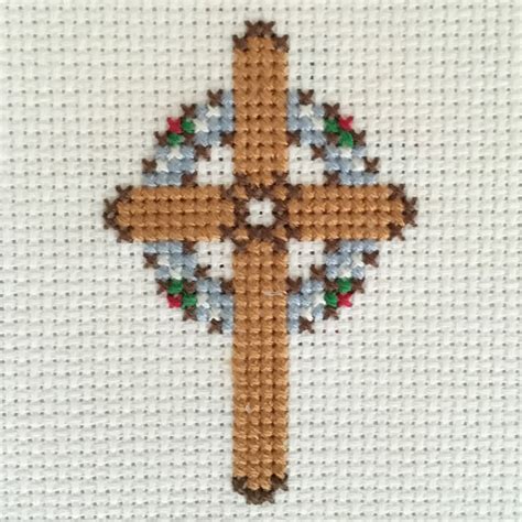 Jess The Miscellaneous Fancy Christian Cross Cross Stitch