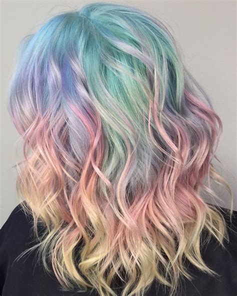 15 Bright Rainbow Hair Ideas To Make A Statement Styleoholic
