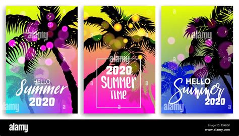 summer time blurred banner greeting card stock vector image and art alamy