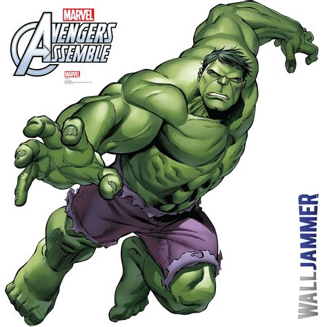 Avengers Assemble Hulk Wall Decal Avengers Decals Marvel Avengers