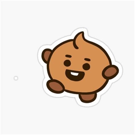 Shooky Drawing Sticker For Sale By Urbantwist Redbubble