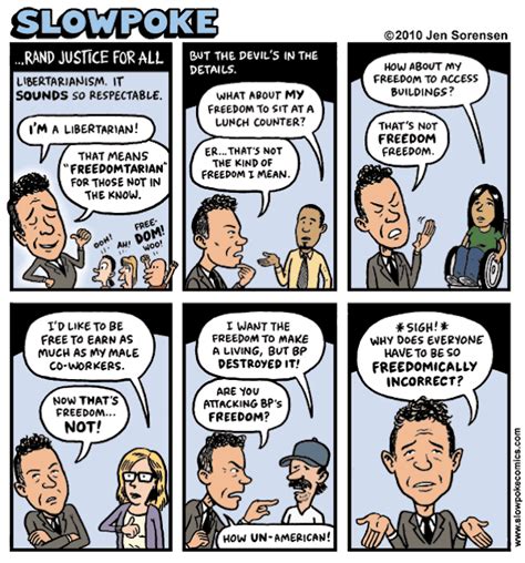 Acerbic Politics Rand Paul Explains His Libertarianism Cartoon