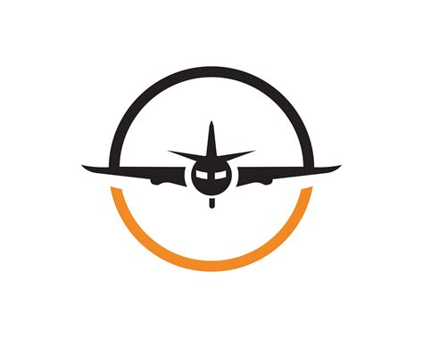 Airplane Fly Logo And Symbols Vector Template 623670 Vector Art At Vecteezy