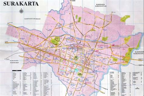 Surakarta Map