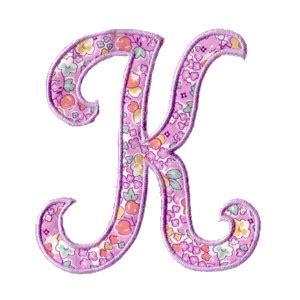 Available for instant download or cd collection. Applique script alphabet - machine embroidery designs