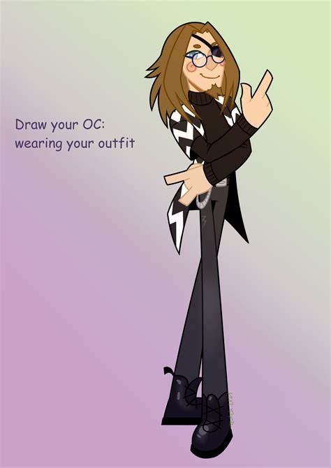 Draw Your Oc Wearing Your Outfit By Teufela666 On Deviantart