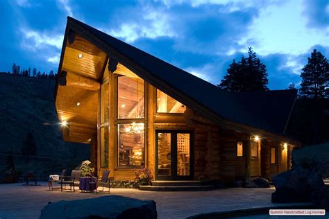 Summit Log And Timber Homes Cabin Design Timber House Lindal Cedar