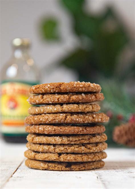 Chewy Healthy Ginger Cookies Recipe Cooking Made Healthy