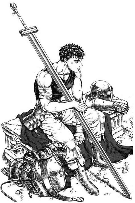 Berserk Guts Anime Berserk Manga Anime