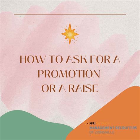 How To Ask For A Promotion Or Raise Management Recruiters Of Zionsville