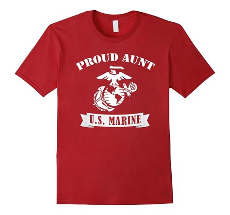 Proud Usmc Marine Corps Aunt T Shirt