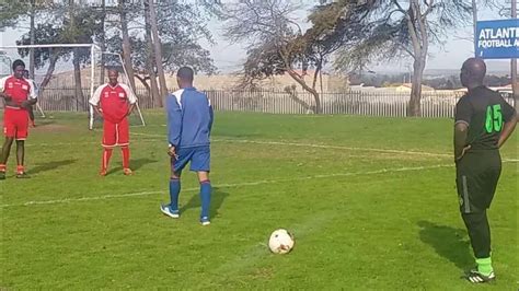 David Nyathi Takes Free Kick For Parklands Football Academy Youtube