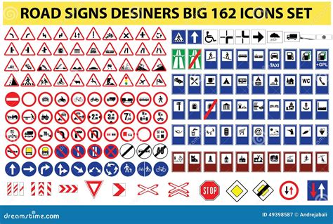 Road Signs Royalty Free Stock Photo 25611885