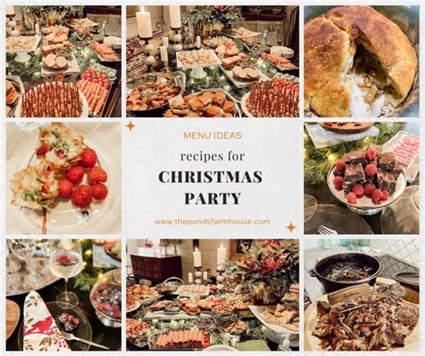 Christmas Party Food Ideas Buffet