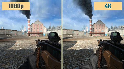 Call Of Duty Modern Warfare 1080p Vs 4k 2160p Graphics