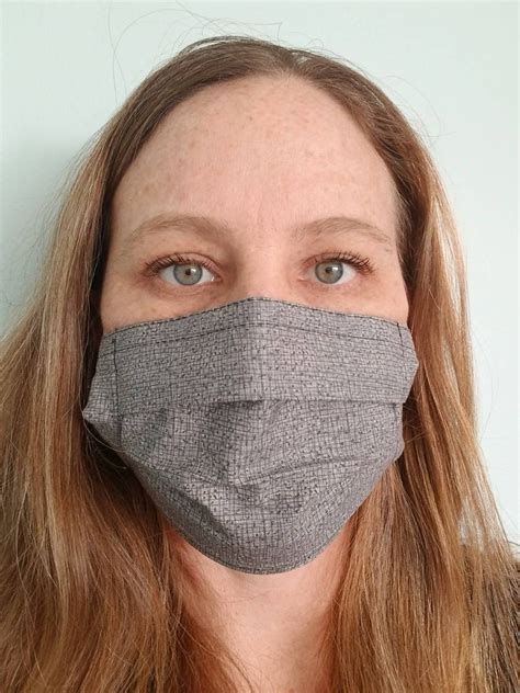 Single Layer Breathable Face Mask Lightweight Mask With Nose Etsy