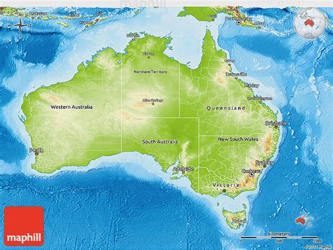 Maybe you would like to learn more about one of these? Physical 3D Map of Australia