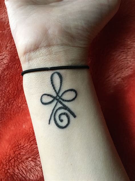 My Newest Ink Its The Celtic Symbol For Strength I Did Just Get A