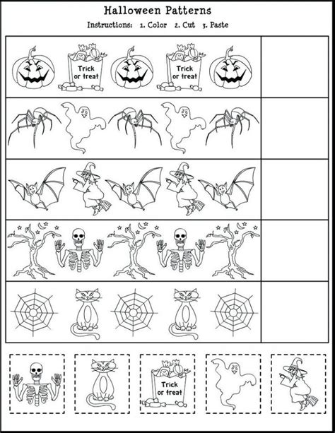 Free Halloween Rhyming Worksheet Pictures Misc Free Preschool