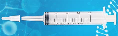 Hakacc Disposable Syringe 5pcs 20ml Feeding Syringe Sterile Package