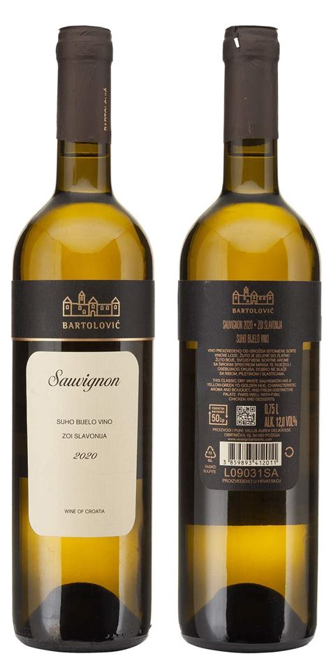 Bartolović Sauvignon 2019 Wines Out Of The Boxxx