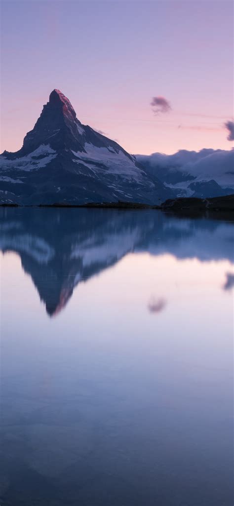 Matterhorn Wallpaper 4k Stellisee Switzerland Lake Reflection