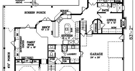 Victorian House Plan Layout