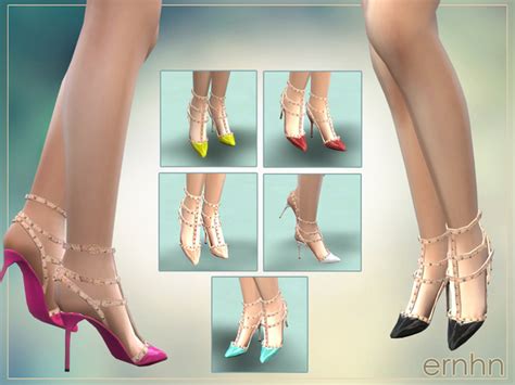 Women Shoes High Heel Shoes The Sims 4 P2 Sims4 Clove Share Asia