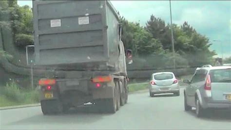 Car Cuts Up An Hgv Seen From The Dashcam 9 Youtube