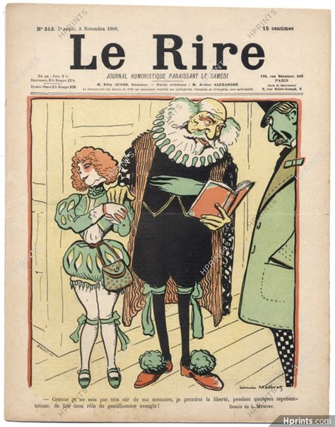 Le Rire 1900 N°313 Cappiello Lucien Métivet Jane Hading