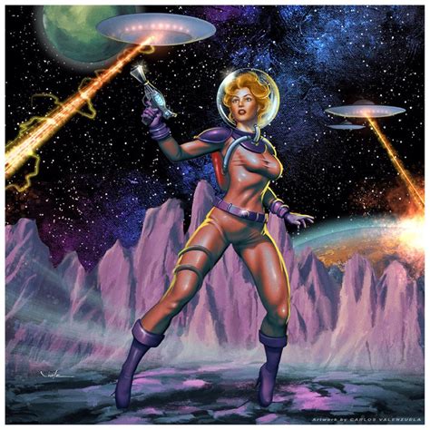 Retro Sci Fi Cover By Valzonline On Deviantart Scifi Fantasy Art Sci Fi Art Sci Fi