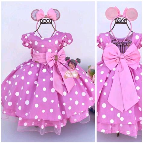 Vestido Minnie Rosa 123 Anos No Elo7 Charmosinha Kids E86ce5