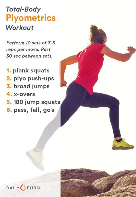 6 Plyometrics Exercises For A Quick Total Body Workout