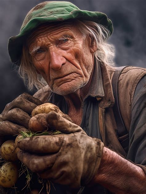 download ai generated farmer old man royalty free stock illustration image pixabay