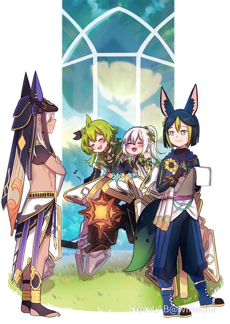 Sumeru Little Family Genshin Impact | HoYoLAB