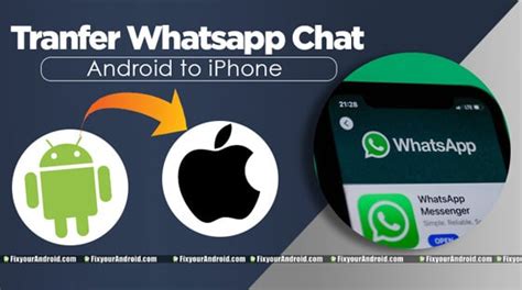 Easy Ways To Transfer Whatsapp Chat From Android To Iphone