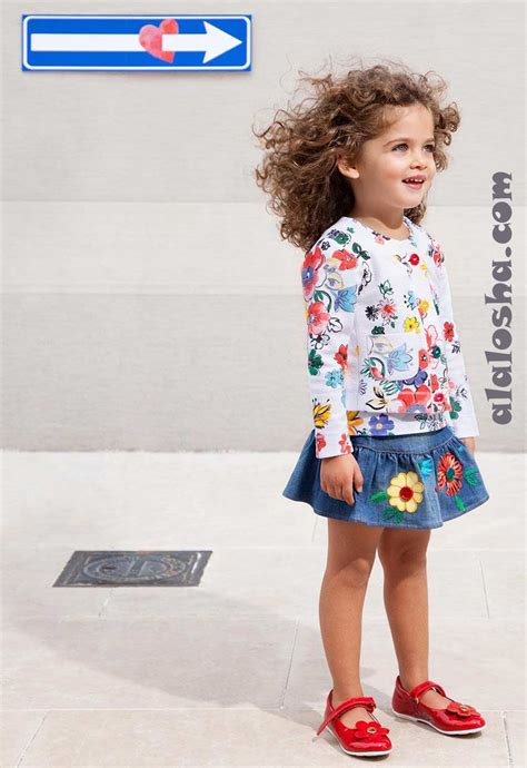 Alalosha Vogue Enfants Moschino Toddler Collection Ss2014 Girls