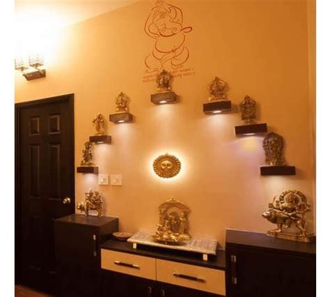 Brilliant Puja Unit Designs For Indian Homes Zad Interiors