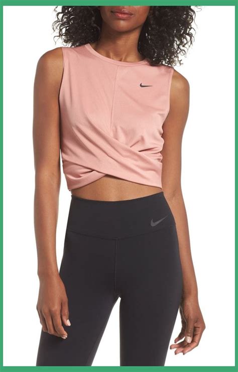 Workout Clothes Nike Dry Crop Twist Training Top Nordstrom The