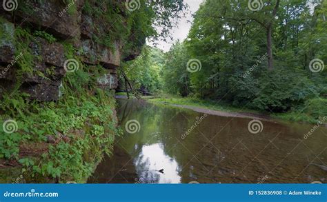 Apple River Canyon State Park Illinois Stock Photo Image Of River