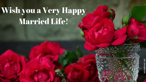 Happy Married Life Wedding Day Pictures With Wishes And Quotes