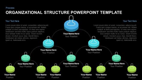 Organizational Structure Template For Powerpoint And Keynote