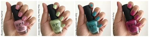 Review And Swatch Opi Tokyo Collection Spring 2019 Miranda Loves
