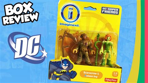 Batman Imaginext Scarecrow And Poison Ivy Action Figures By Fisher