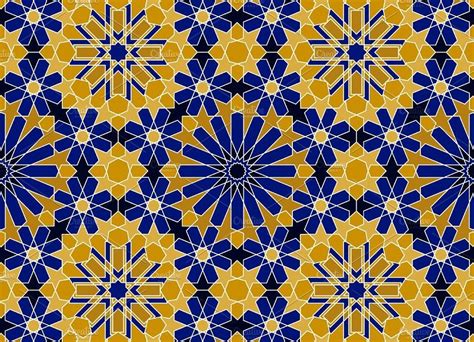Moroccan Seamless Pattern Zellige Morocco Pattern Graphic Patterns