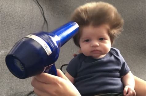 A baby with an amazing head of hair has gone viral on instagram! 7 cute babies with lots of hair