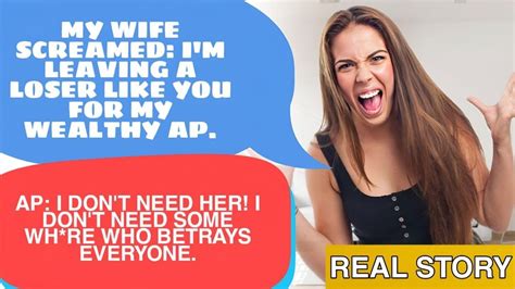 true story my cheating wife didn t realize what karma was about to do to her when her ap
