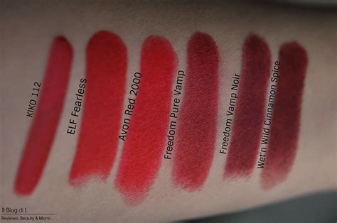 [review] Pro Lipstick Kit Vamp Collection Freedom Makeup Swatches And Comparazioni Il Blog Di I